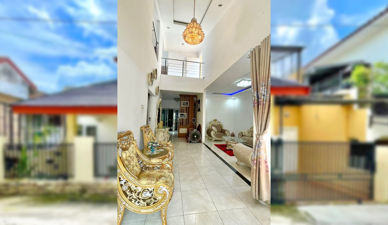 DIJUAL RUMAH FULL FURNISH JALAN WAY HITAM PALEMBANG (4,0)