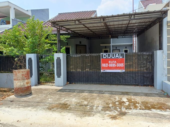 DIJUAL RUMAH KOMPLEK PALM KENCANA TALANG KELAPA PALEMBANG