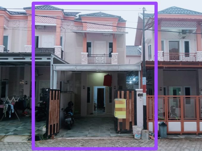 DIJUAL TOWNHOUSE SIAP HUNI KOMPLEK KENTEN RESORT PALEMBANG