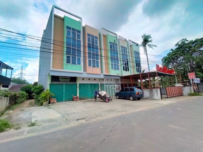 DIJUAL RUKO 3 LANTAI SIAP PAKAI JALAN SEDUDUK PUTIH PALEMBANG