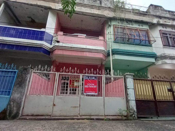 DIJUAL TOWN HOUSE LORONG TUNGGAL MAYOR RUSLAN PALEMBANG