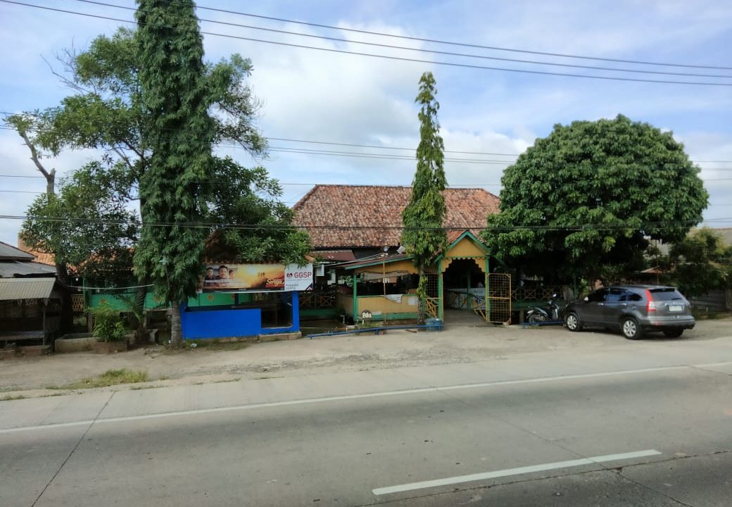 DIJUAL TANAH DAN BANGUNAN RUMAH MAKAN PINDANG MERANJAT KERAMASAN KERTAPATI PALEMBANG (1)