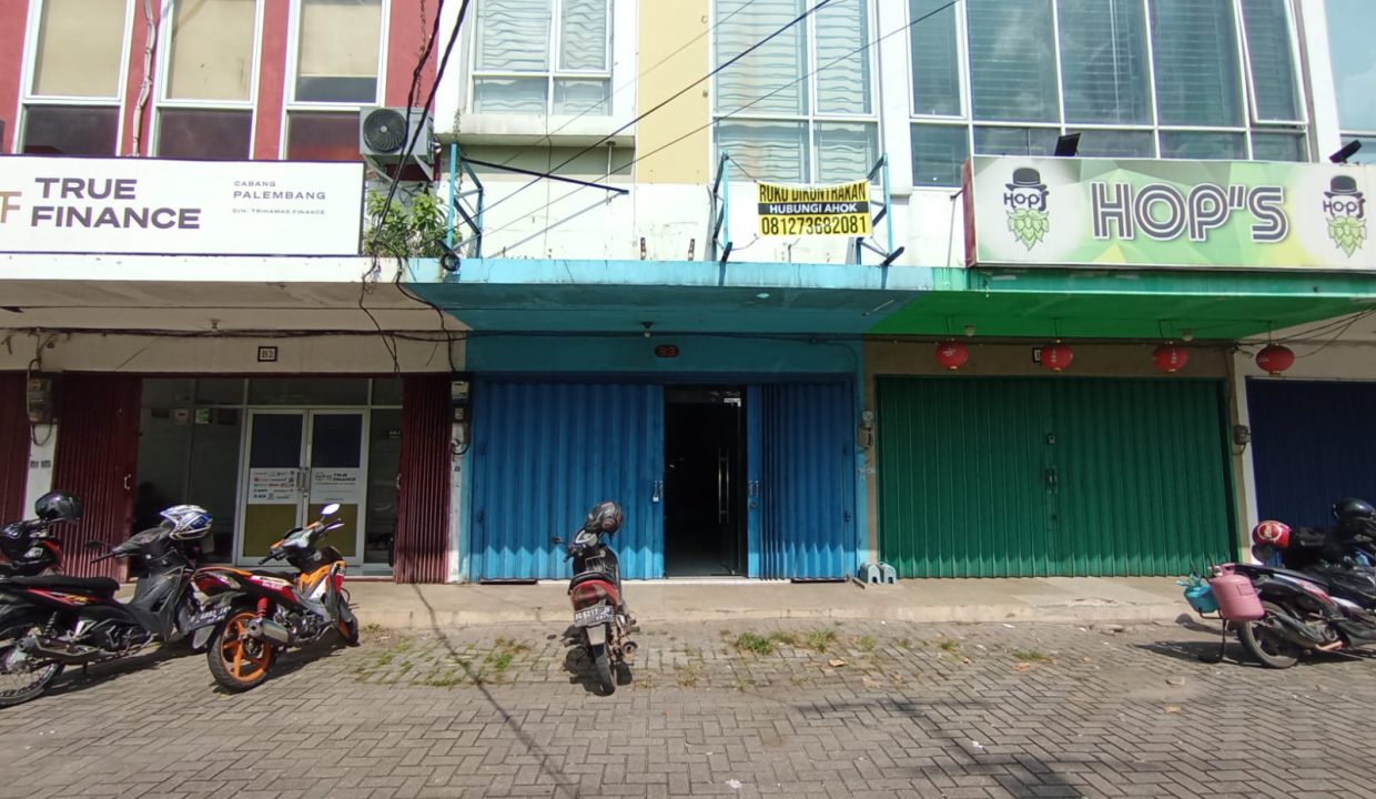 DIJUAL RUKO KOMPLEK ZURY EXPRESS PALEMBANG (1,3)