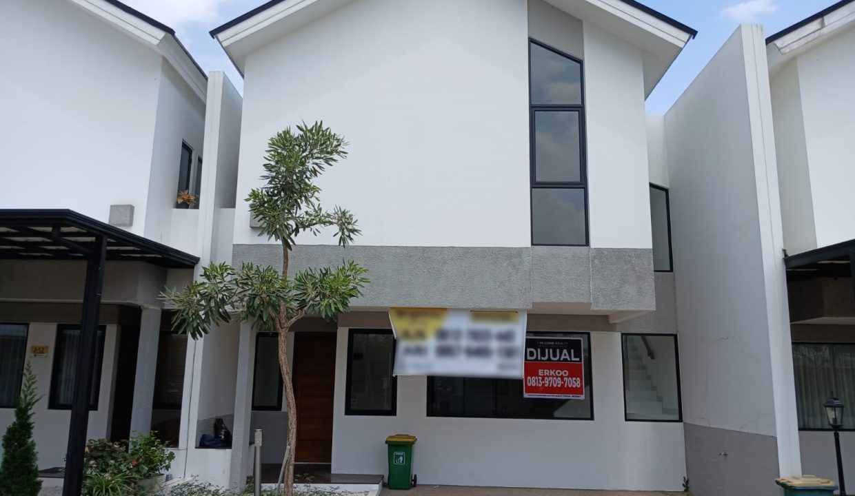 DIJUAL RUMAH FLORISTA GARDEN PALEMBANG (1)