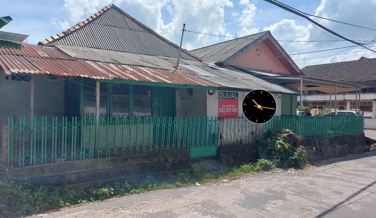 DIJUAL RUMAH JALAN KENANGA BELAKANG KODAM II SRIWIJAYA PALEMBANG (3,4)