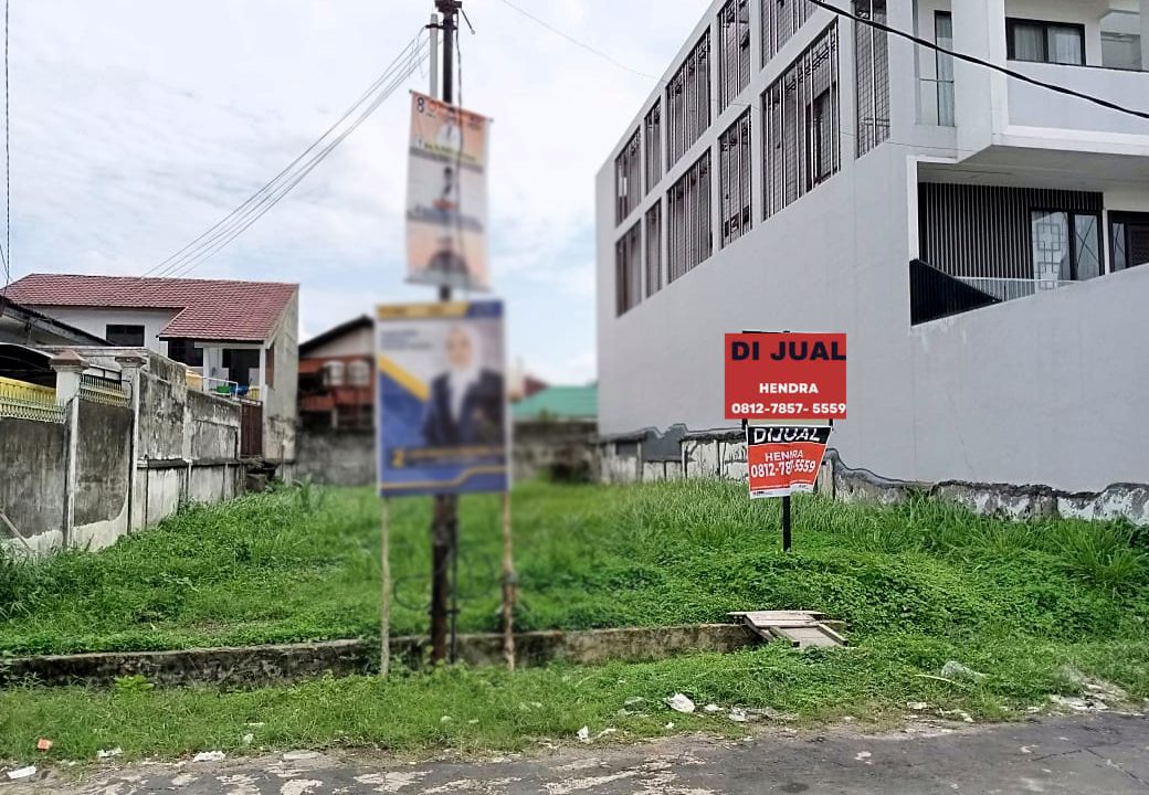 DIJUAL TANAH JALAN CENDRAWASIH RAJAWALI PALEMBANG (1)