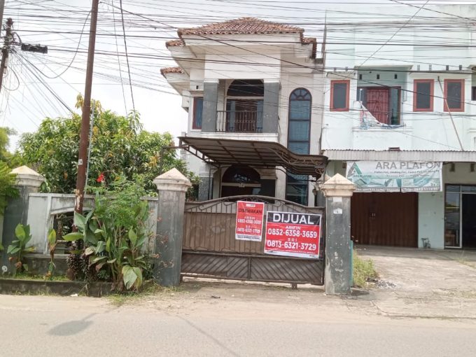 DISEWAKAN RUMAH 2 LANTAI JALAN IRIGASI ILIR BARAT I PALEMBANG