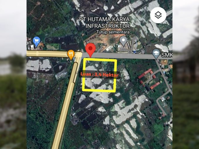 DIJUAL TANAH SEBELAH TOL PAELMBANG INDRALAYA JALAN LINGKAR SELATAN (1)