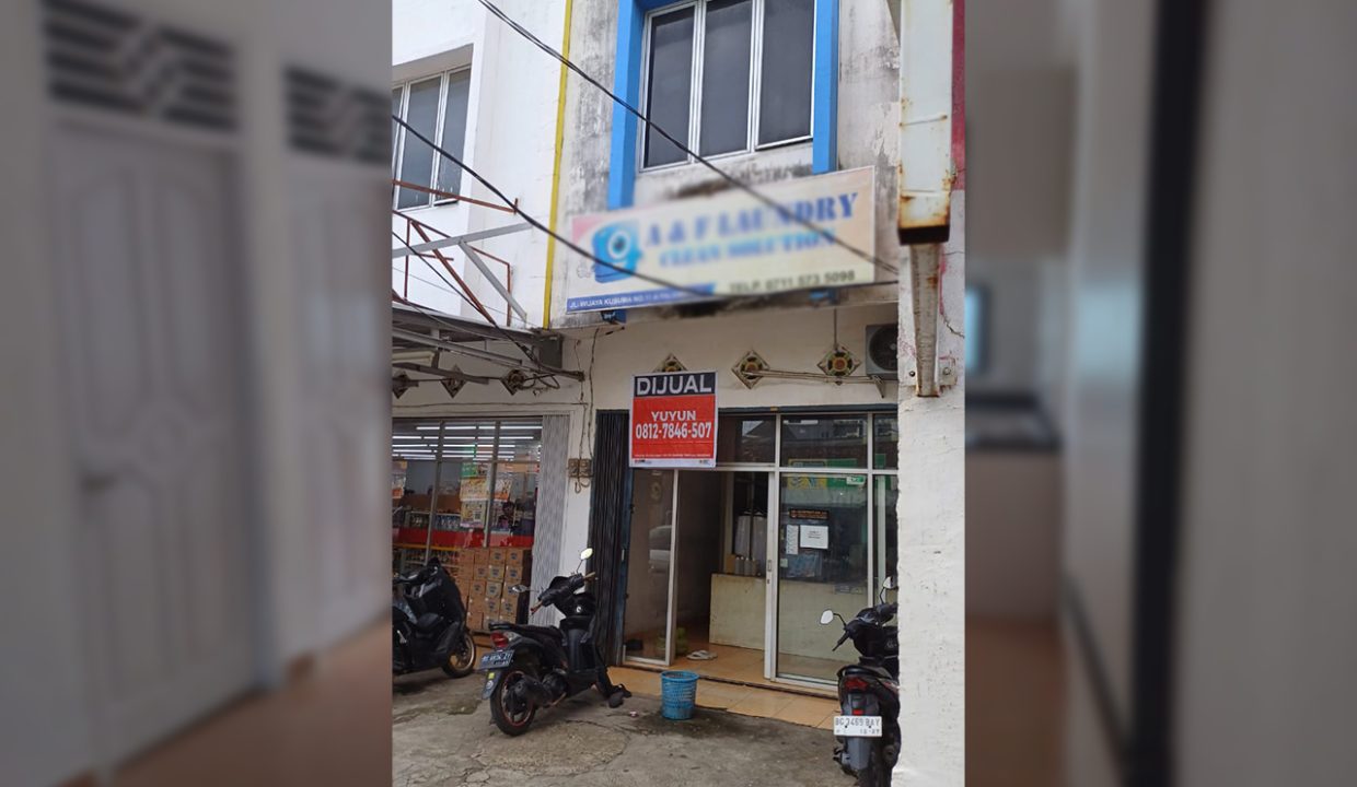 DIJUAL RUKO DEKAT PS MALL JALAN WIJAYA KUSUMA PALEMBANG (1)