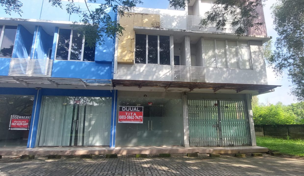 DIJUAL RUKO BOULEVARD KOMPLEK CITRA GRAND CITY PALEMBANG (1)