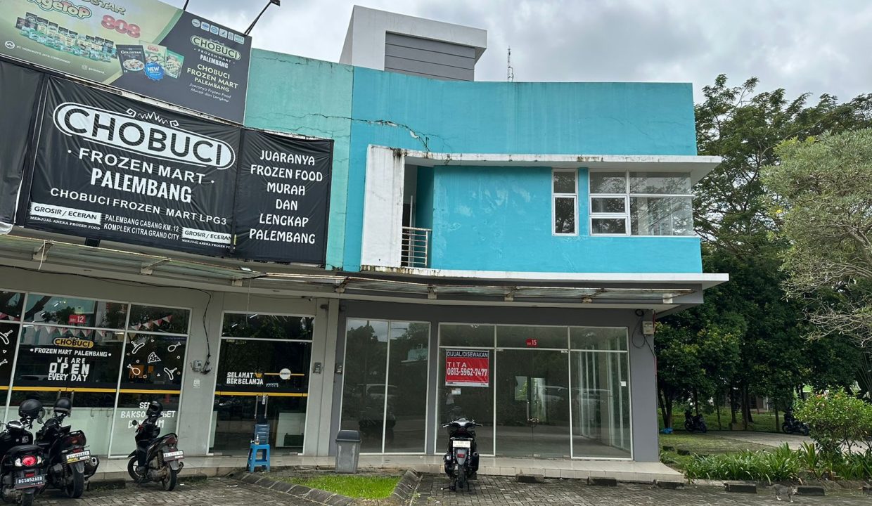 DIJUAL RUKO GOLDEN BOULEVARD CITRA GRAND CITY PALEMBANG (1)