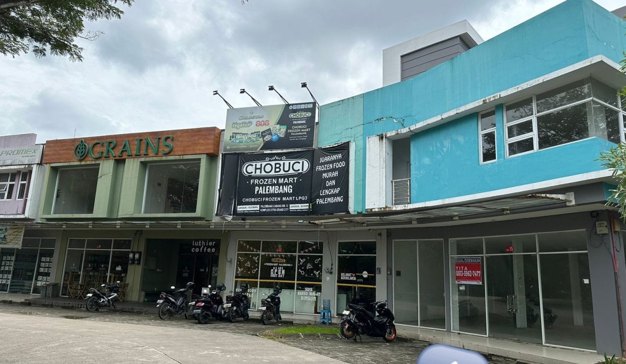 DIJUAL RUKO GOLDEN BOULEVARD CITRA GRAND CITY PALEMBANG (2)