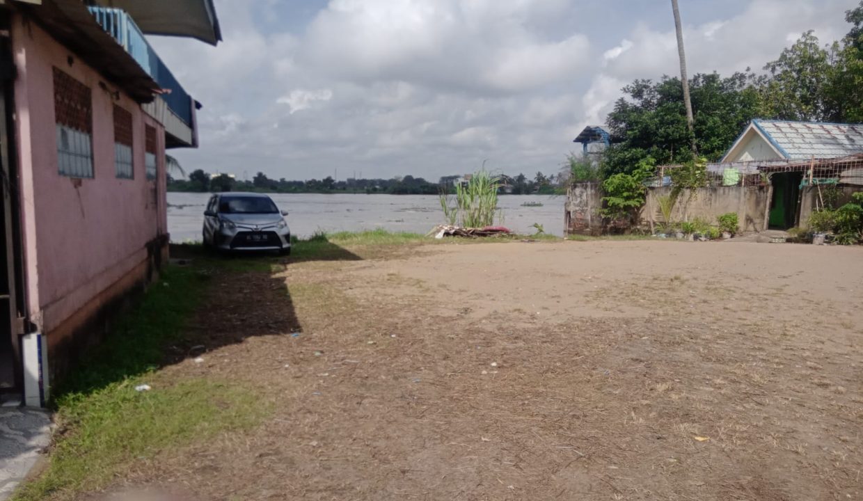 DIJUAL TANAH BANGUNAN DEKAT JEMBATAN MUSI II PALEMBANG (0,8)