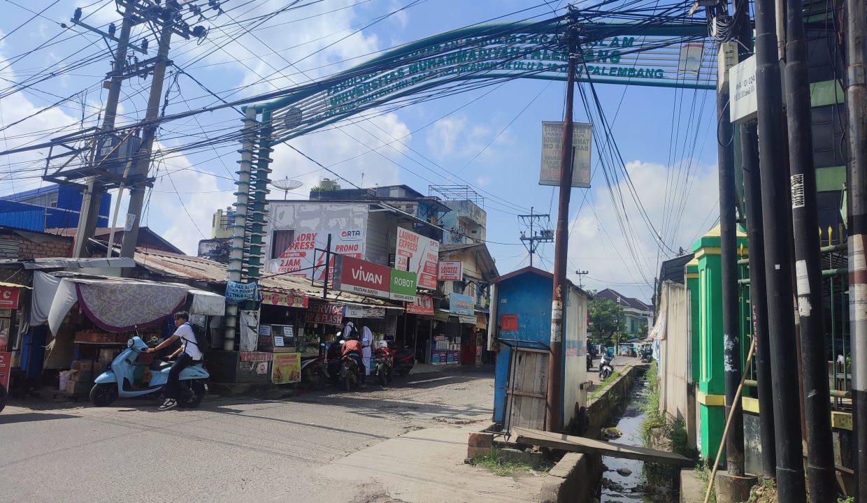 DIJUAL TANAH SAMPING KAMPUS MUHAMMADIYAH PLAJU PALEMBANG (2,1)