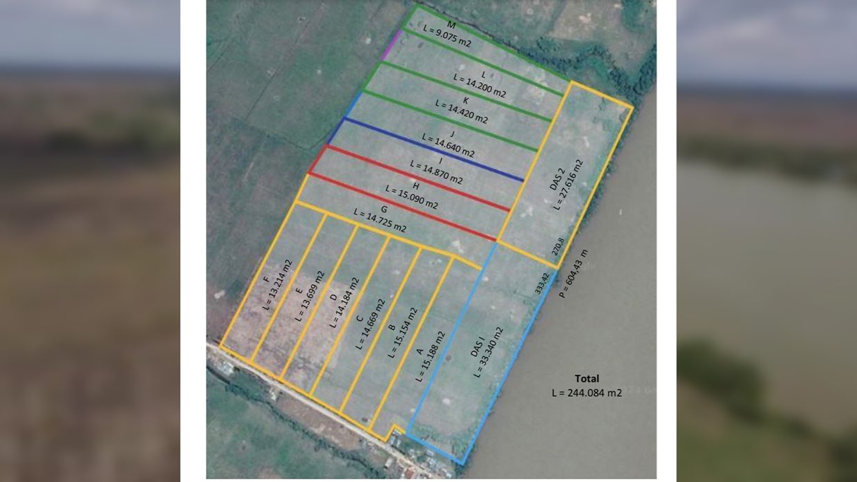 DIJUAL TANAH TANJUNG API API DEKAT SUNGAI (6)