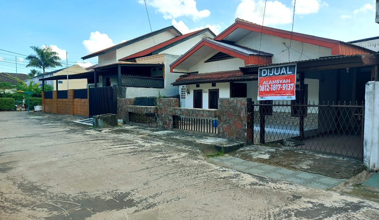 DIJUAL RUMAH KOMPLEK POLIGON PALEMBANG (1)