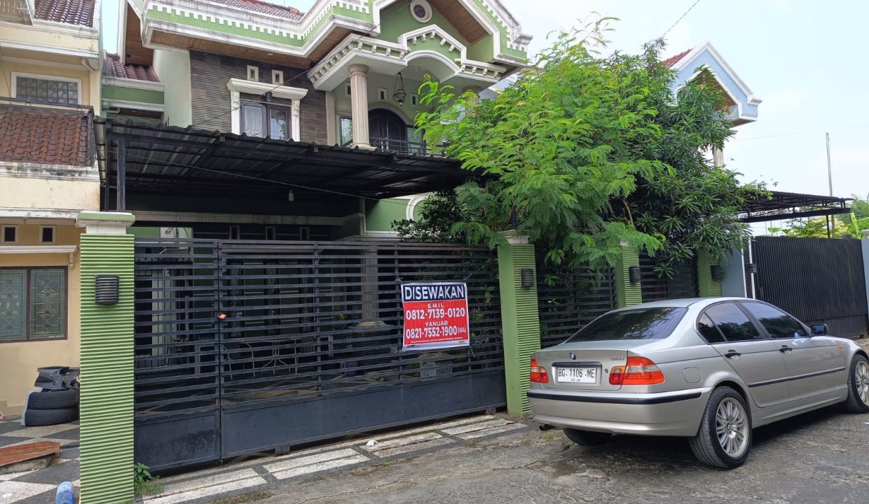 DISEWAKAN RUMAH JALAN BANK RAYA I PALEMBANG (0,1)