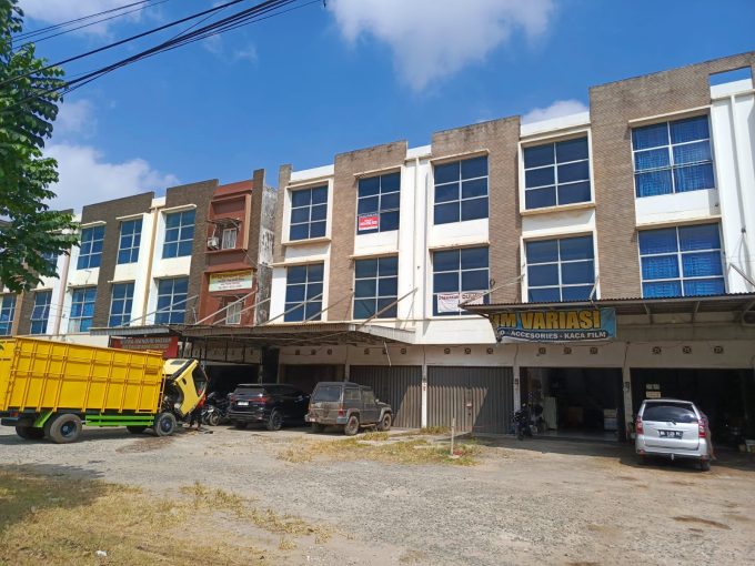 DISEWAKAN RUKO 3 UNIT JALAN BYPASS ALANG ALANG LEBAR PALEMBANG