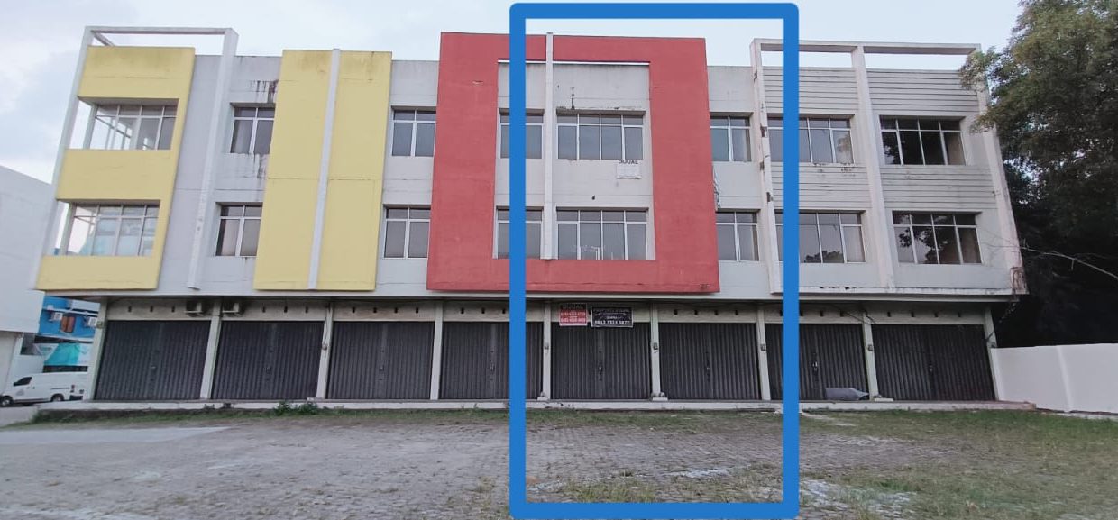 DIJUAL RUKO GANDENG KOMPLEK PERGUDANGAN ALANG ALANG LEBAR PALEMBANG (0,2)