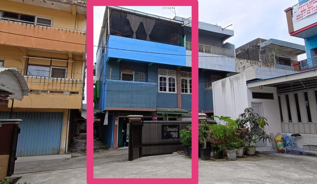 DIJUAL RUKAN 3 LANTAI 20 METER KE JALAN JENDRAL SUDIRMAN PALEMBANG (1)