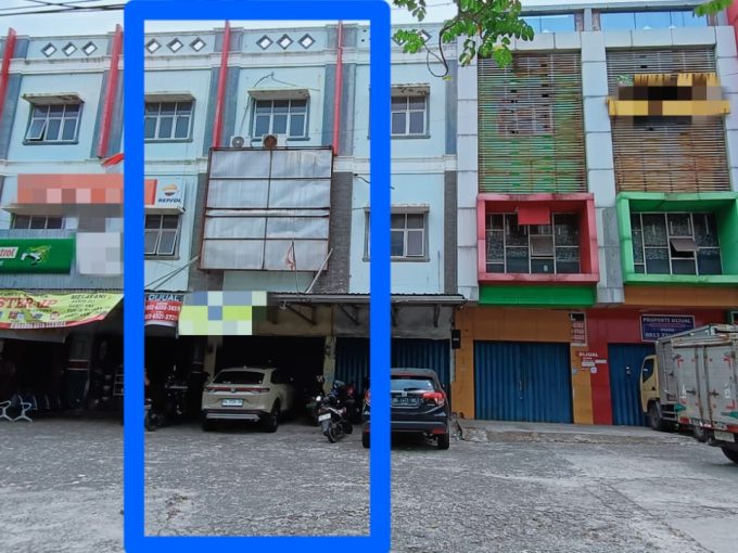SEWA RUKO LOKASI PREMIUM JALAN KOLONEL H BURLIAN PALEMBANG