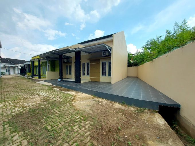 DIJUAL RUMAH MINIMALIS SEDUDUK PUTIH PALEMBANG Bonus AC dan Kitchen Set!