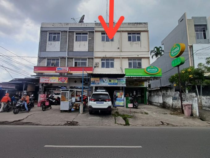 DIJUAL RUKO SEBERANG KANTOR CAMAT SAKO PALEMBANG