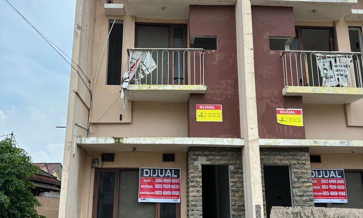 DIJUAL TOWNHOUSE KEMANG MANIS BUKIT PALEMBANG (1)