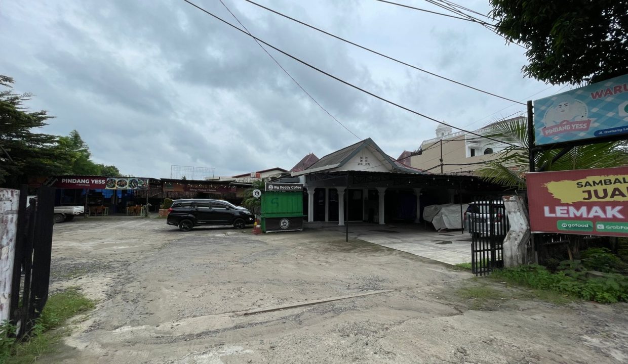 DIJUAL TANAH DAN RESTORANT DEMANG LEBAR DAUN PALEMBANG (1,7)
