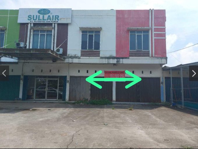 DIJUAL RUKO GANDENG JALAN IBNU SUTOWO SPRINGHILL PALEMBANG