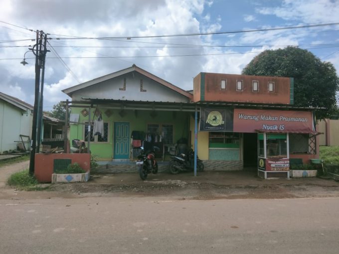 DIJUAL RUMAH + WARUNG MAKAN TALANG BETUTU LAMA KM 14 PALEMBANG