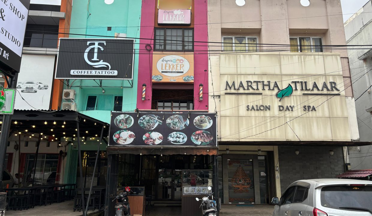 DIJUAL RUKO DEPAN HOTEL HARPER R SOEKAMTO PALEMBANG (1)