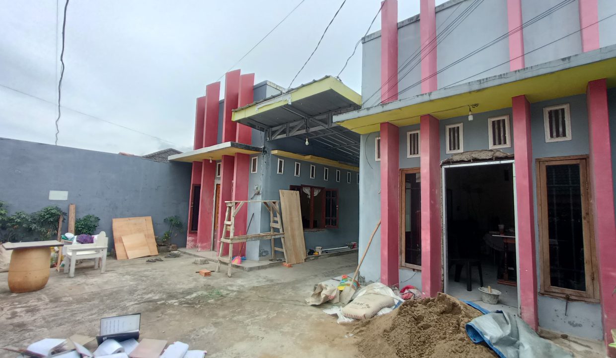 DIJUAL RUMAH BEDENG RE MARTADINATA PALEMBANG (1,6)
