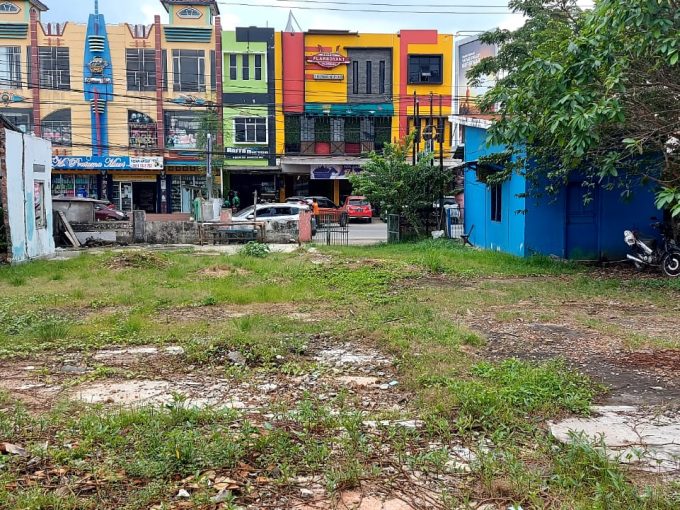 DIJUAL LAHAN KOMERSIL SIAP BANGUN JALAN DI PANJAITAN PLAJU PALEMBANG