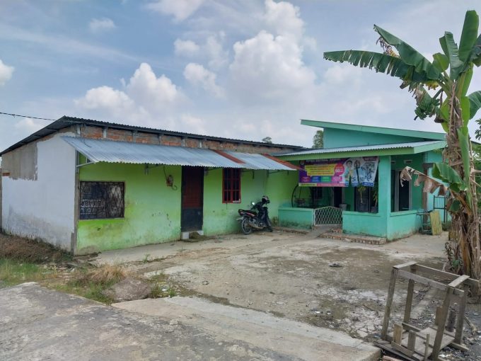 DIJUAL TANAH BONUS BANGUNAN KAMPUNG SERANG MATA MERAH PALEMBANG