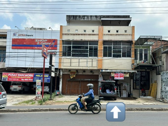 DIJUAL RUKO STRATEGIS JALAN MP MANGKUNEGARA KENTEN PALEMBANG