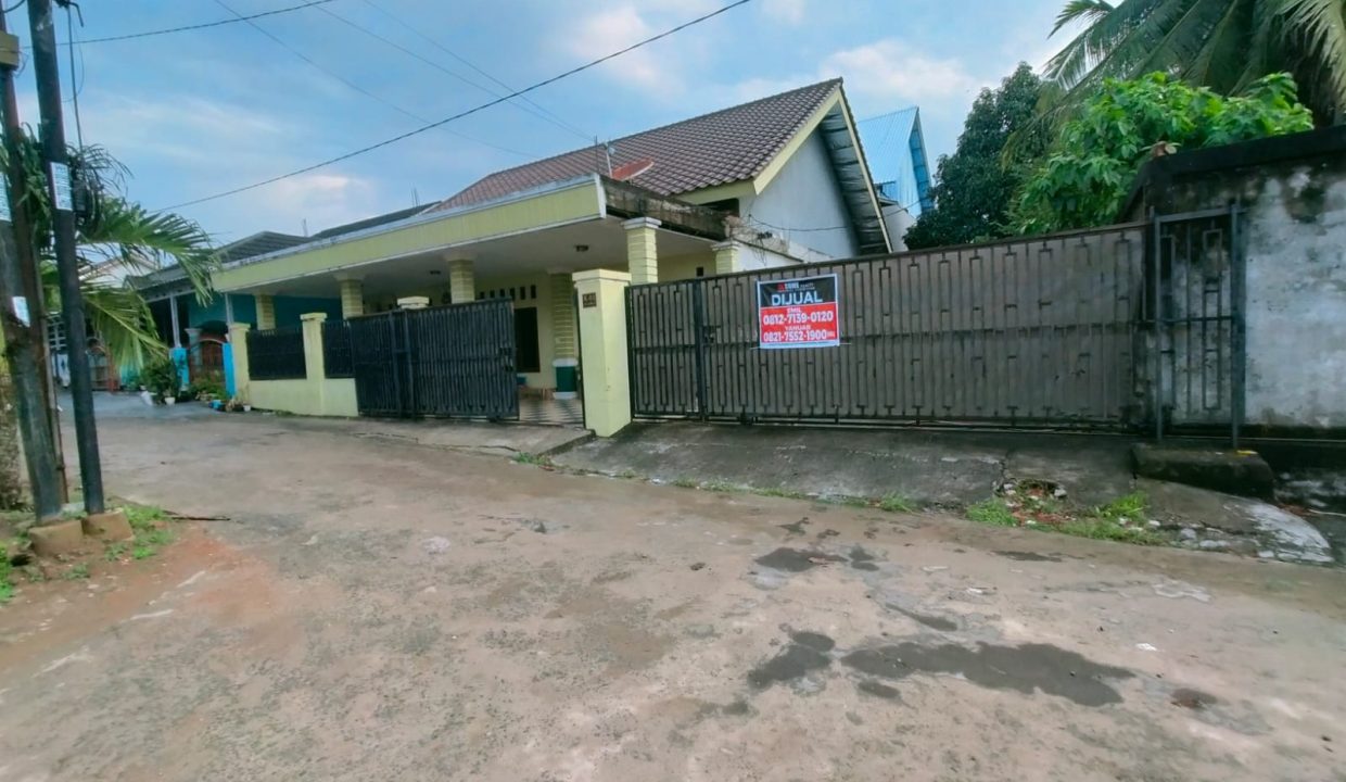 DIJUAL RUMAH BONUS TANAH KOMPLEK KELAPA GADING KM 9 PALEMBANG (1)