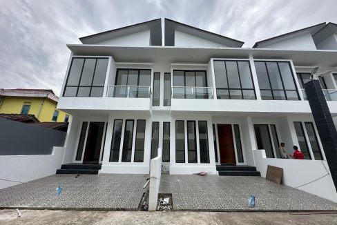 DIJUAL 4 TOWNHOUSE BARU DEKAT R SOEKAMTO PALEMBANG (1)