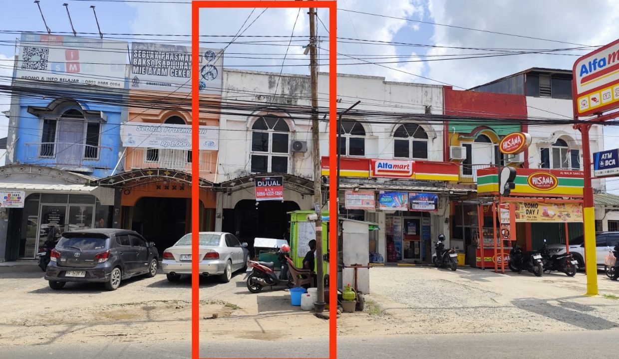 DIJUAL RUKO 2 LANTAI JALAN SAKO RAYA PALEMBANG (1)
