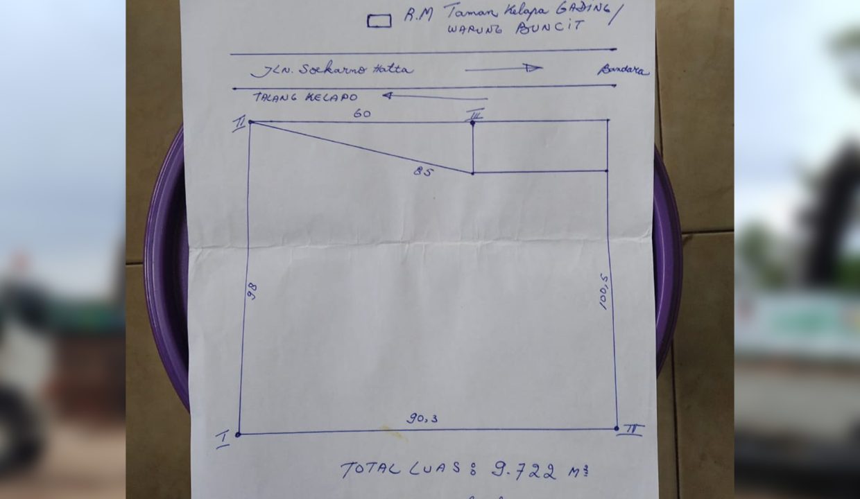 DIJUAL TANAH JALAN SOEKARNO HATTA PALEMBANG (6)
