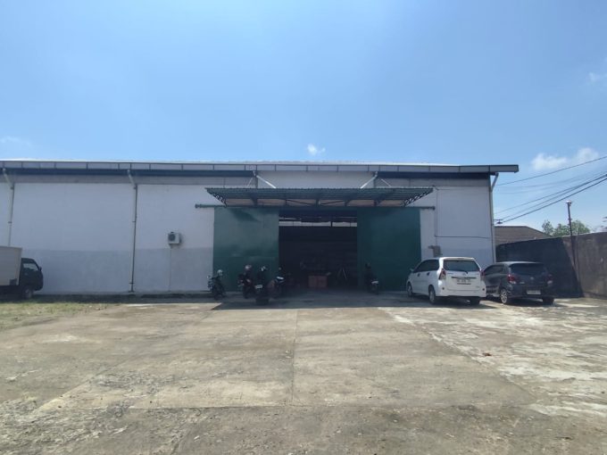 SEWA GUDANG SIAP PAKAI + FASILITAS KANTOR KENTEN BANYUASIN