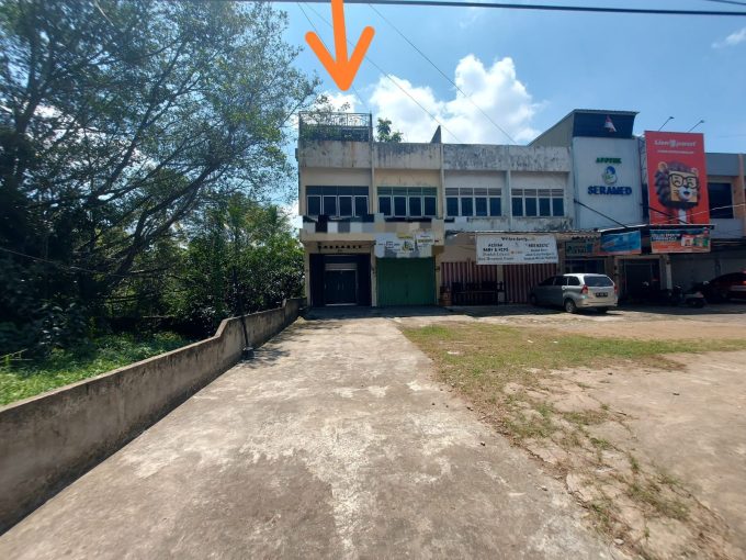 DIJUAL RUKO 3 LANTAI JALAN KOLONEL H BURLIAN KM 7 PALEMBANG