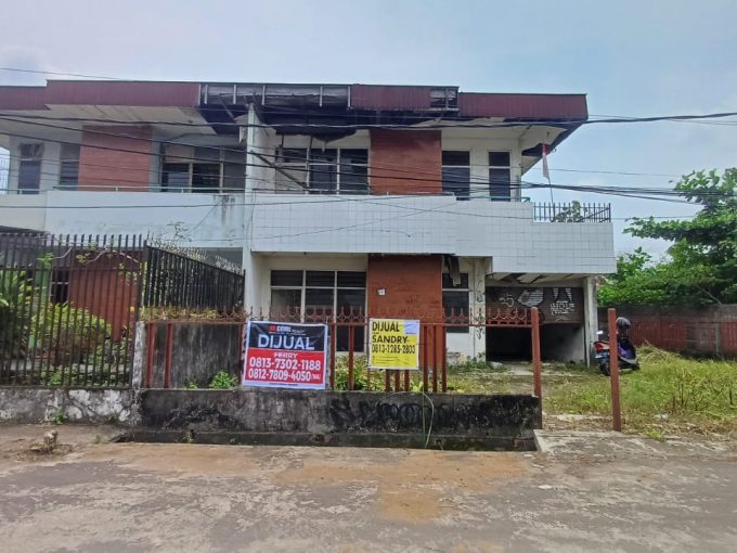 DIJUAL TANAH BONUS BANGUNAN JALAN KARET VETERAN PALEMBANG