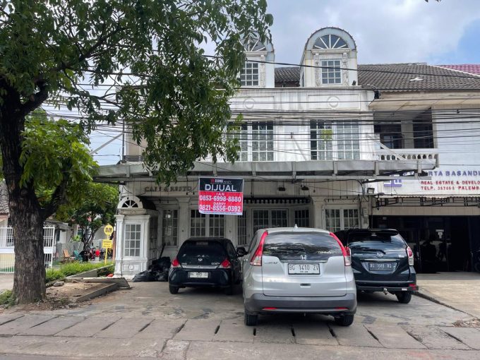 DIJUAL 2 RUKO SIAP PAKAI JALAN ALKBP CIK AGUS GOLF PALEMBANG