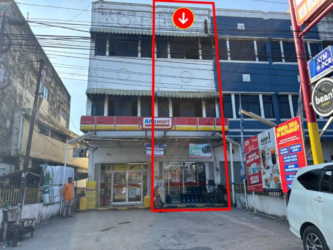 DIJUAL RUKO JALAN KH WAHID HASYIM KERTAPATI PALEMBANG