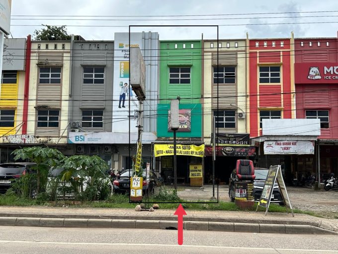 DIJUAL RUKO JALAN PALEMBANG JAMBI SIMPANG KADES KM 10 PALEMBANG