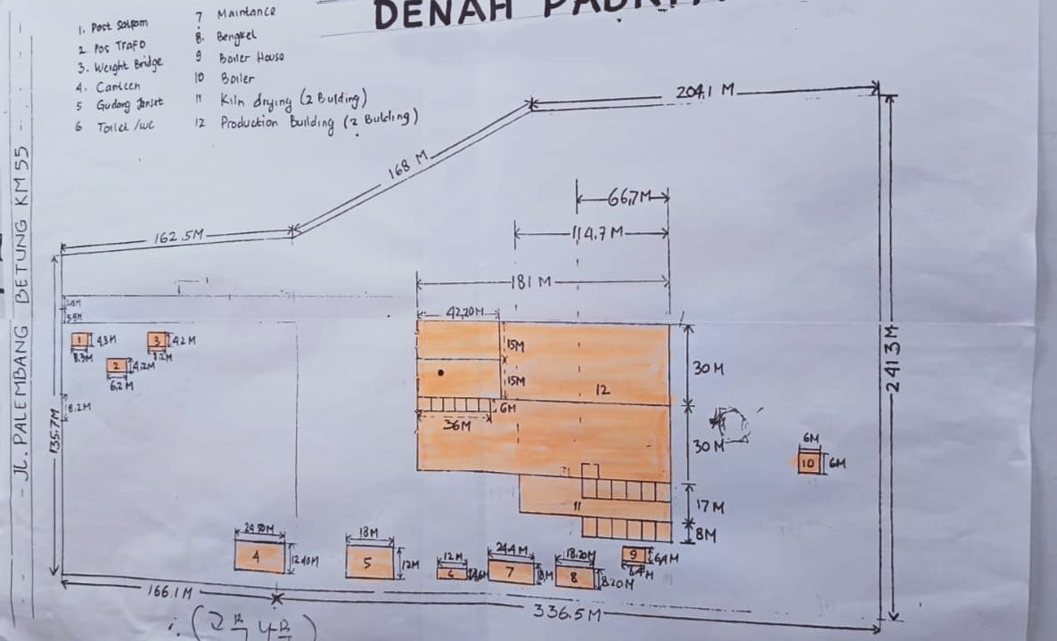 DIJUAL TANAH EX PABRIK LUBUK LANCANG KM 52 PALEMBANG JAMBI (13)