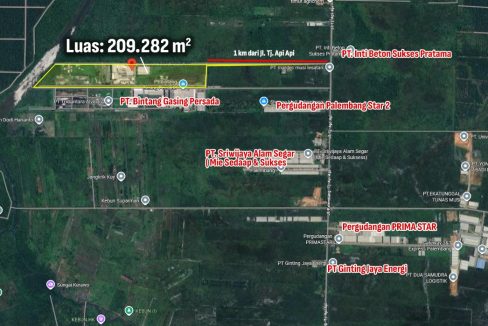 DIJUAL TANAH INDUSTRI KM 10 TANJUNG API API PALEMBANG (1)