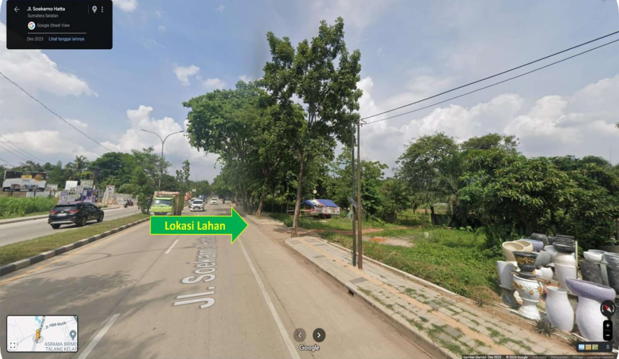 DIJUAL TANAH SOEKARNO HATTA PALEMBANG (2)