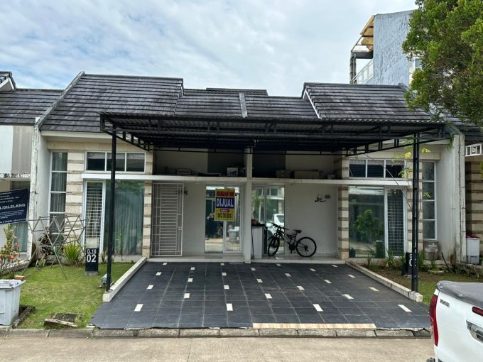 DIJUAL 2 RUMAH GANDENG FULL FURNISH CLUSTER SUMMER MEADOW CGC PALEMBANG